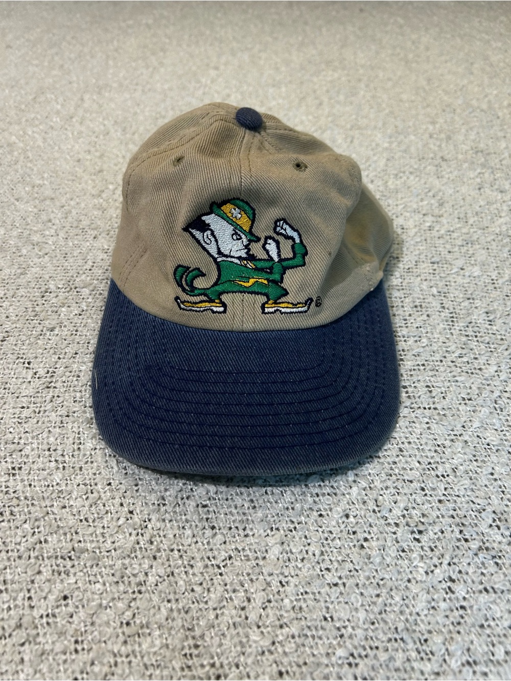 vintage Notre Dame Fighting Irish hat
